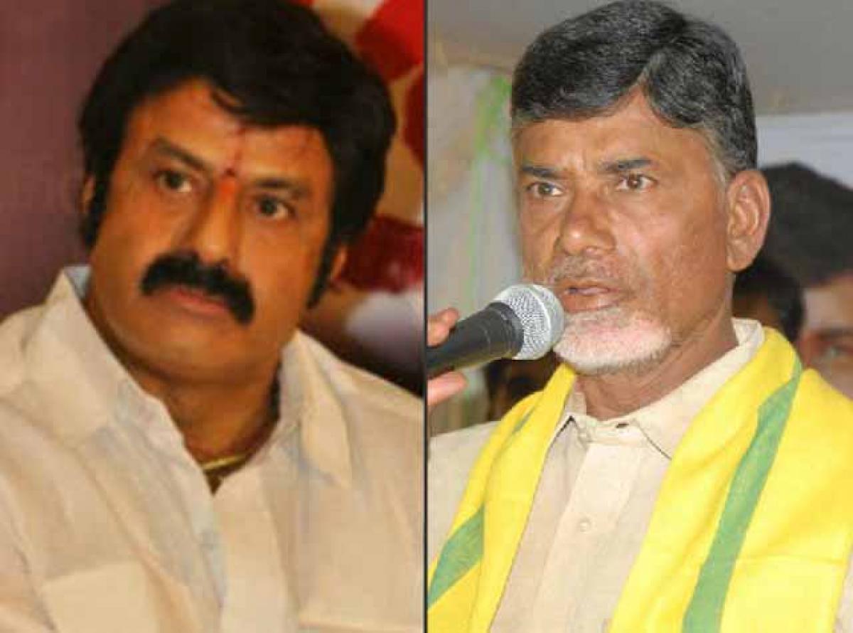 Balakrishna applauds Chandrababu for releasing Krishna water into Gollapalli reservoir